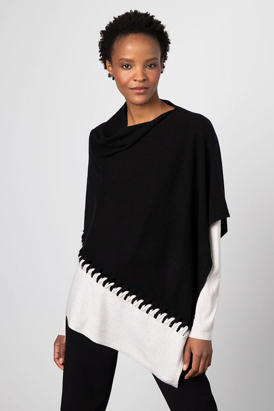 Twist Stitch Poncho