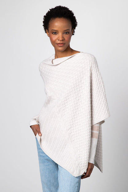 Cable Poncho