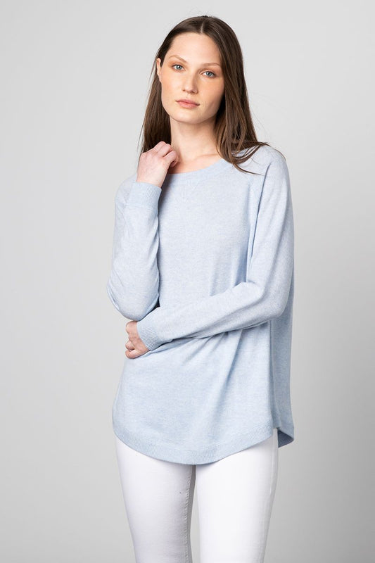 Round Hem Sweatshirt