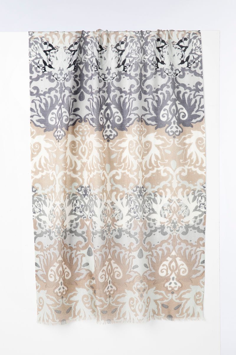 Zen Filigree Print Scarf