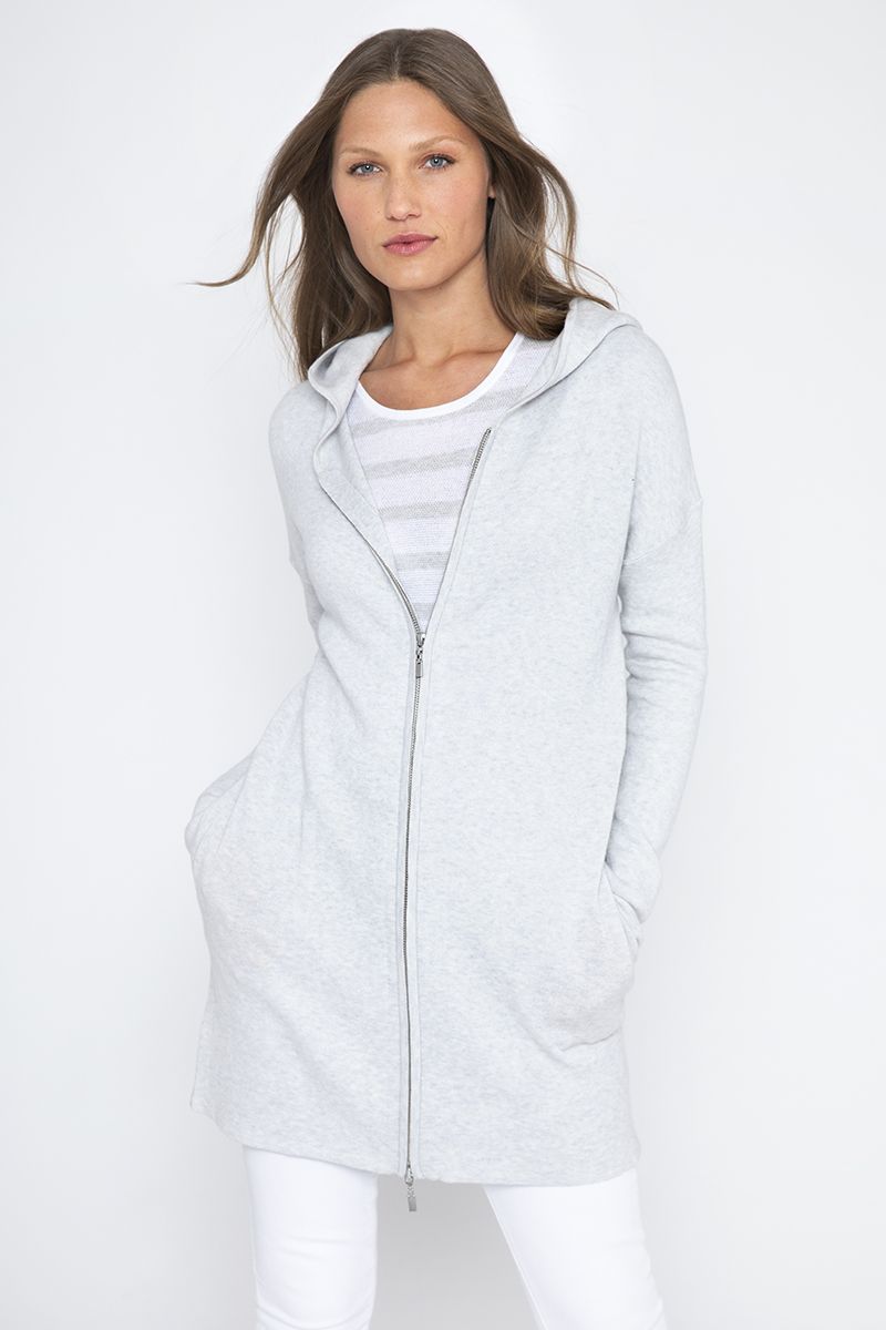 Dbl Knit Zip Hoodie