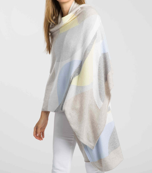 Forte Intarsia Travel Cashmere Wrap