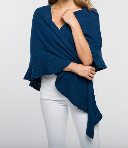 Forte Ruffle Triangle Cashmere Scarf