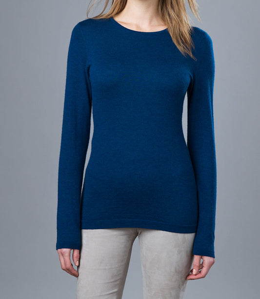 Forte Worsted Cashmere Crewneck