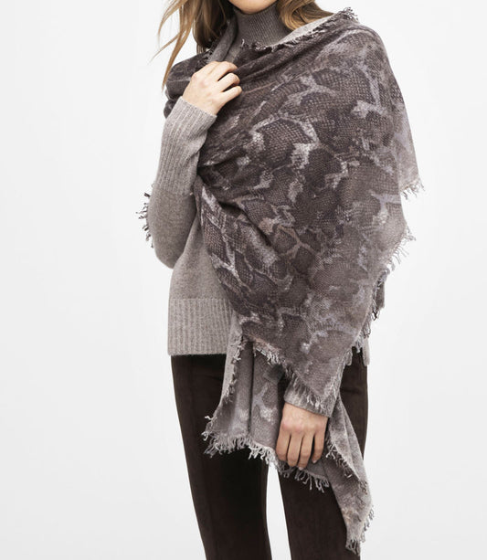 Forte Python Knitted Cashmere Scarf